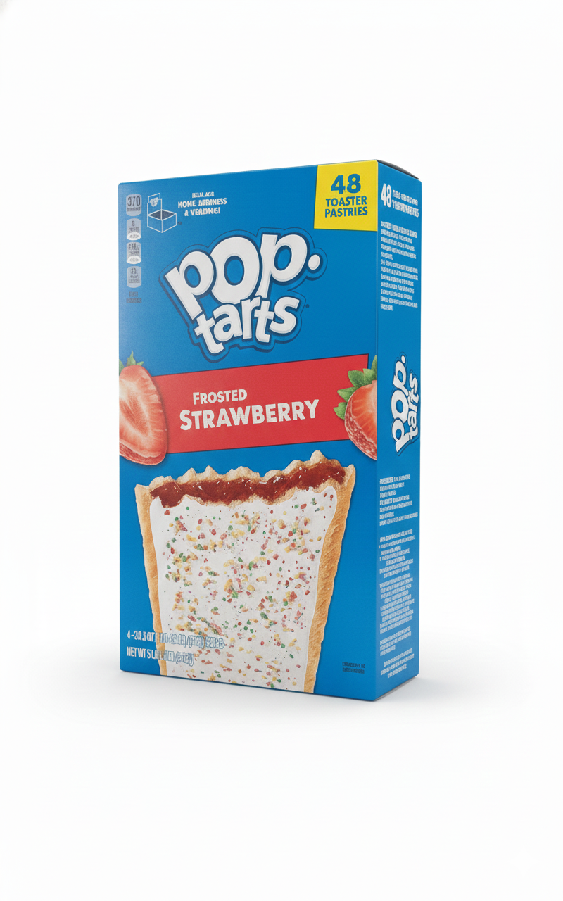 Pop Tarts Frosted Strawberry(48)