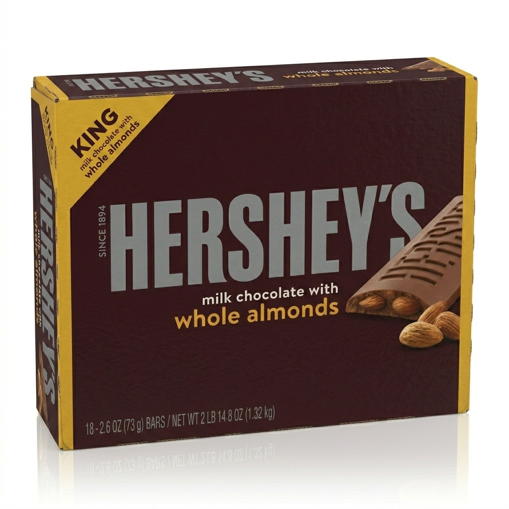 Hershey's Milk Chocolate with Almonds(18)