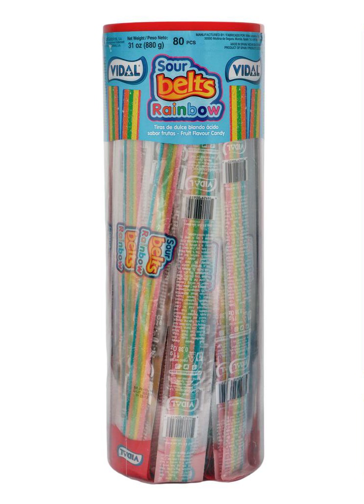 Vidal Sour Belts Rainbow(80)
