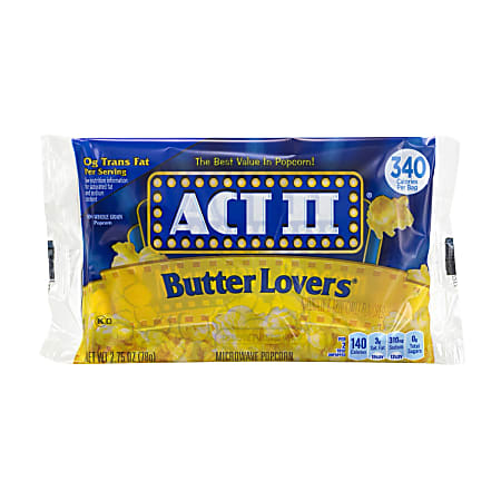 Act II Popcorn Butter Lovers